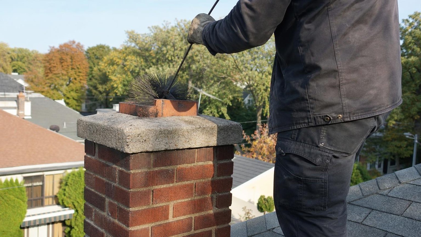 Practical chimney sweep & inspection in Highland Park